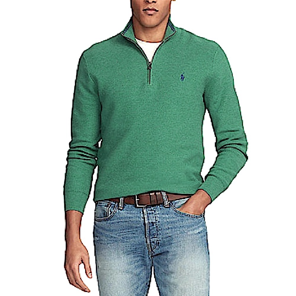 Polo Ralph Lauren Cotton 1/4 Zip Sweatshirt